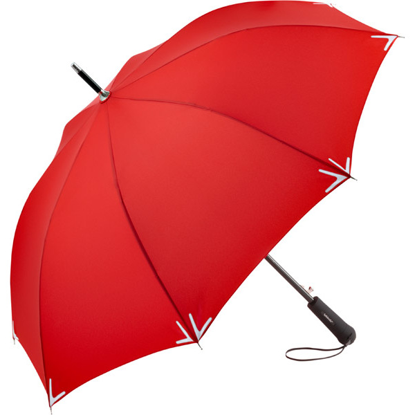 AC regular umbrella Safebrella® LED - red