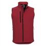 RUS Men Softshell Gilet, Classic Red, XL