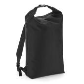 BagBase Icon Roll-Top Backpack, Black, ONE, Bagbase