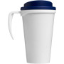 Brite-Americano® grande 350 ml insulated mug - White/Blue