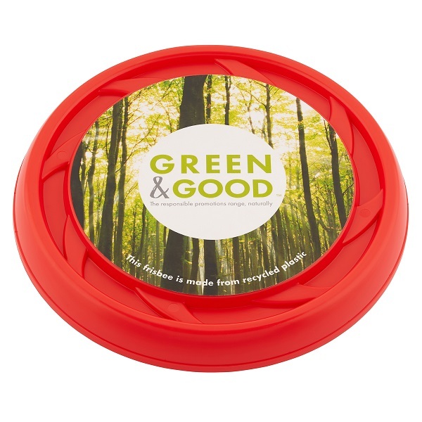 Frisbee gerecycled