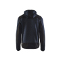 Gebreid vest met softshell