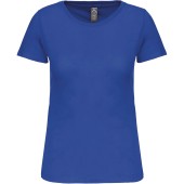 Dames-t-shirt BIO150 ronde hals Light Royal Blue XS