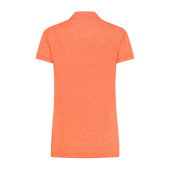 L&S Polo Heather Mix SS for her heather orange XL