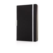 Luxe A5 notebook met penhouder Luxe A5 notebook met penhouder