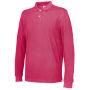 Piquet Long Sleeve Man (GOTS) Dark Cerise 3XL
