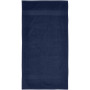 Charlotte handdoek 50 x 100 cm van 450 g/m² katoen - Navy