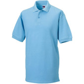 Men's Classic Cotton Polo Sky Blue XXL
