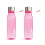 VINGA Lean Tritan Water Bottle, pink