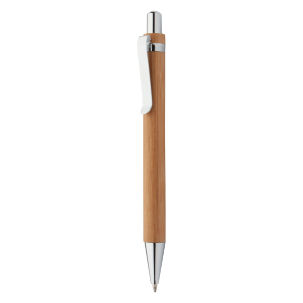 Bashania Black - bamboo ballpoint pen