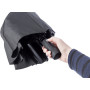 Pongee (190T) paraplu met speaker zwart