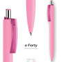 Ballpoint Pen e-Forty Solid Pink