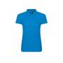 Ladies Pro Piqué Polo Shirt, Sapphire Blue, L, Pro RTX