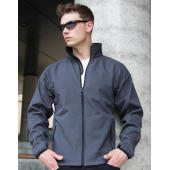 Printable Softshell Jacket - Charcoal/Black - 4XL