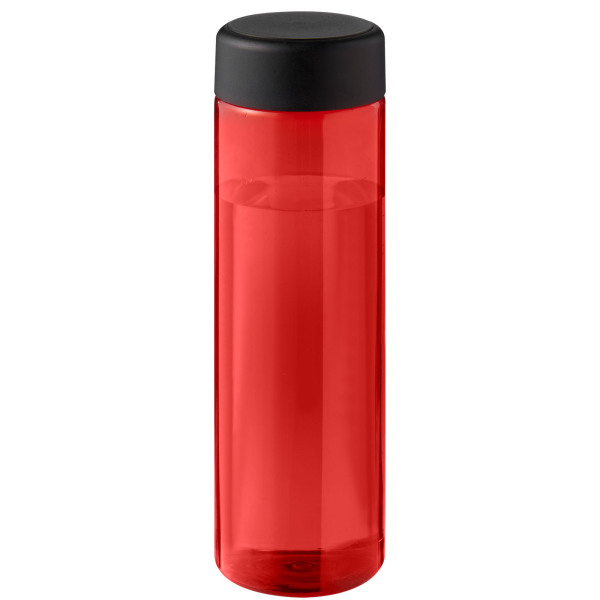 H2O Active® Eco Vibe 850 ml screw cap water bottle - Red/Solid black