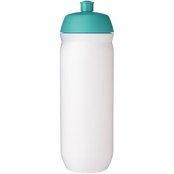 HydroFlex™ 750 ml squeezy sport bottle - Aqua blue/White
