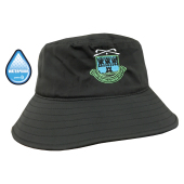 Polyester Waterproof Storm Bucket Hat in zwart Polyester Waterproof Storm Bucket Hat in zwart
