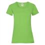 FOTL Lady-Fit Valueweight T, Lime, S