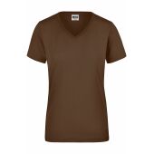Ladies' Workwear T-Shirt - brown - XS