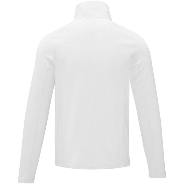 Zelus men's fleece jacket - White - 3XL
