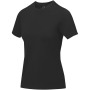 Nanaimo short sleeve women's t-shirt - Solid black - XS