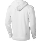 Arora heren hoodie met ritssluiting - Wit - XS