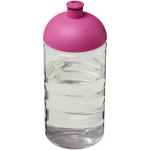 H2O Active® Bop 500 ml bidon met koepeldeksel - Transparant/Roze