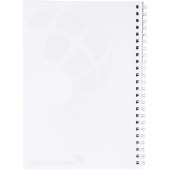 Desk-Mate® A5 wire-o notitieboek met PP-omslag - Wit - 50 pages