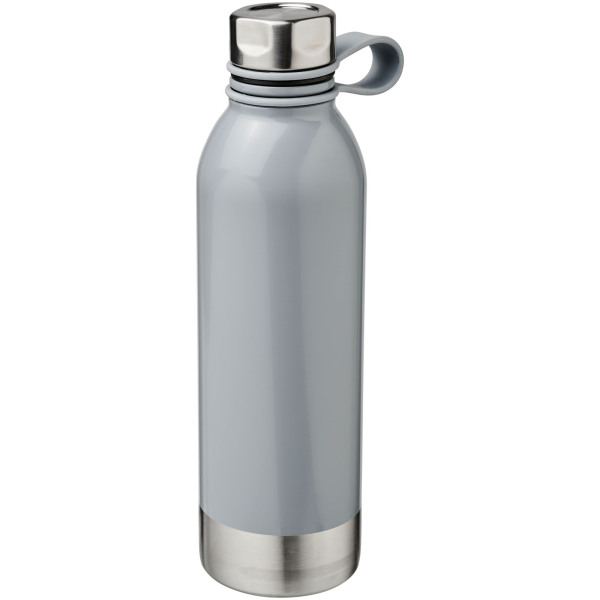 Perth 740 ml stainless steel sport bottle - Grey