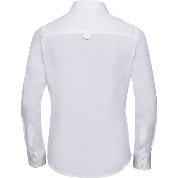 Ladies' Long Sleeve Classic Twill Shirt White XL