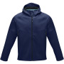 Coltan men’s GRS recycled softshell jacket - Navy - 3XL