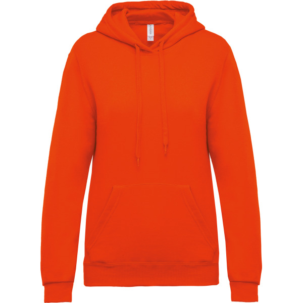 Eco damessweater met capuchon Orange M