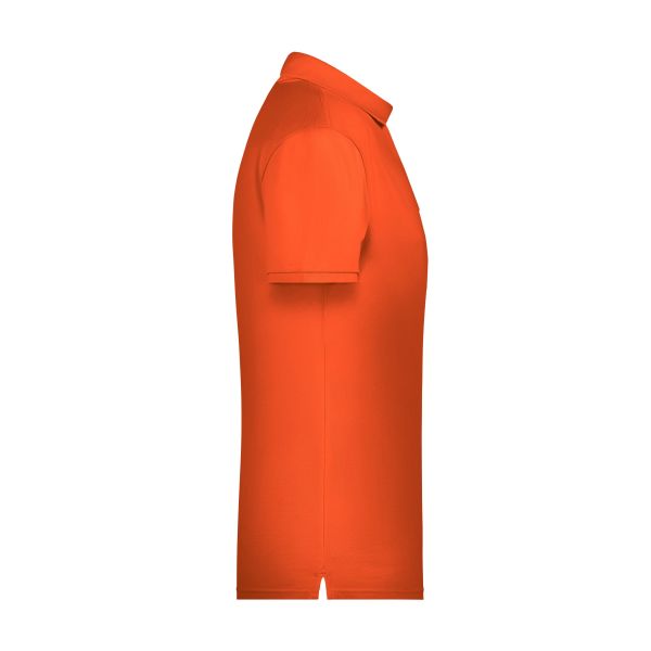 Men's Basic Polo - dark-orange - 3XL