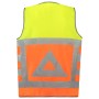 Tabard Verkeersregelaar Outlet 453001 Fluor Orange-Yellow 4XL