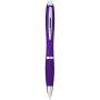 Nash ballpoint pen coloured barrel and grip - Purple