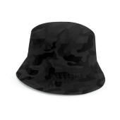 Recycled Polyester Bucket Hat - Midnight Camo - S/M