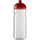 H2O Active® Base 650 ml bidon met koepeldeksel - Transparant/Rood