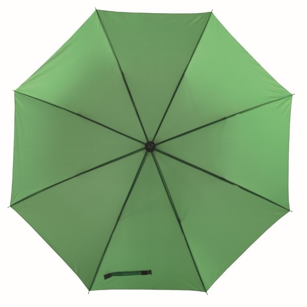 Manueel te openen golf paraplu MOBILE lichtgroen