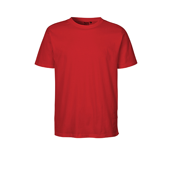 Neutral unisex regular t-shirt-Red-3XL