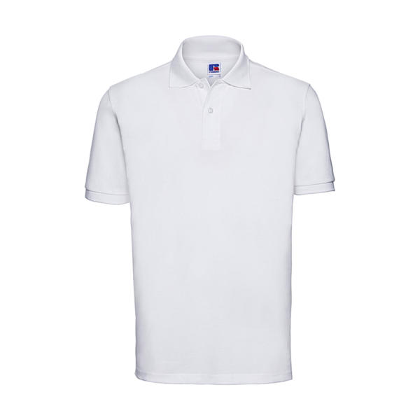 Men's Classic Cotton Polo - White - 4XL