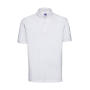 Men's Classic Cotton Polo - White - 4XL