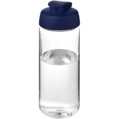 H2O Active® Octave Tritan™ 600 ml sportfles met klapdeksel - Transparant/Blauw