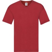 Original-T V-neck T-shirt Red XXL