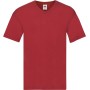 Original-T V-neck T-shirt Red 3XL