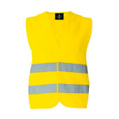Basic Car Safety Vest for Print "Karlsruhe" - Yellow - XL