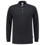 Poloshirt Fitted 210 Gram Lange Mouw 201017 Navy 4XL