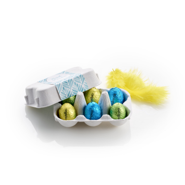 6 stk. oekologiske Luksusaeg (50 g.)