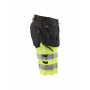High Vis short met gereedschapszakken