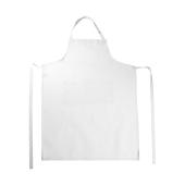 AMSTERDAM Bib Apron with Pocket - White - One Size