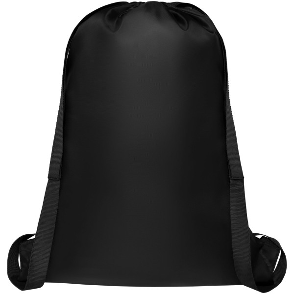 Nadi mesh drawstring backpack 5L - Solid black